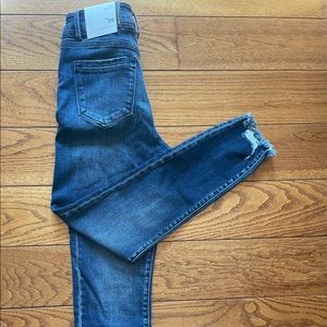 KanCan:Just Ask Dark Wash High Rise Skinny Jean
